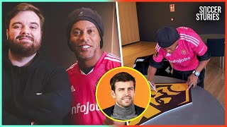 Ronaldinho Returns To Football Thanks To Gerard Piqué