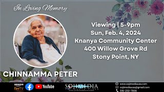 VIEWING | CHINNAMMA PETER