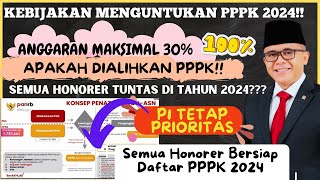 🔴KABAR UPDATE PPPK 2024❗ PENUNTASAN SEMUA HONORER JADI PPPK❓P1 DAN HONORER NEGERI JADI PRIORITAS❗