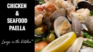 Chicken and Seafood Paella