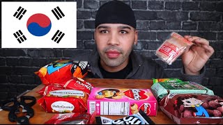 (ASMR) KOREAN SNACKS REVIEW/RAMBLE