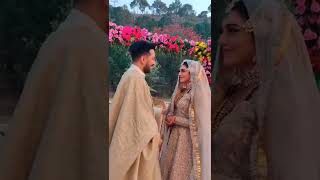 Aisha Zafar khan got married Sister #sarahkhan & #noorzafarkhan