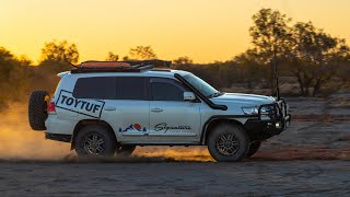 LC200 Outback Touring TOW RIG - Walkthrough - SIMPSON DESERT