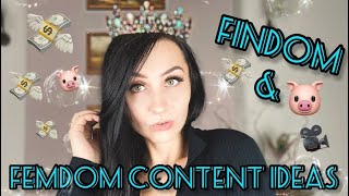 FINDOM 🐷💸 & FEMDOM CONTENT IDEAS 💡 ATTRACT MORE SUBS WITH YOUR VIDEOS 🎥💰