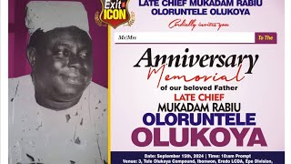 Reception: Family Unviels Tele Olukoya Foundation