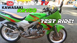 KAWASAKI KR 150 SSR | TEST RIDE LANG  | EP45  - Motovlog | 2T Life's TV