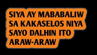 SIYA AY MABABALIW SA KAKASELOS SAYO GAWIN MO ANG RITWAL NA ITO