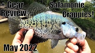 Indiana Kayak Fishing: Salamonie Spring Crappies 5/14/22