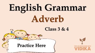 Quiz on Adverb | English Olympiad for class 3 & 4|Choose correct adverb for English Olympiad-2023-24