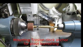 Mounting Torsion clock anchor