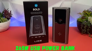 USB Powerbank charges 6 devices at once! Bold by UZE