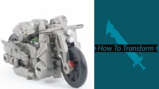 How To Transform: Transformers Studio Series The Last Knight Core Class Mohawk