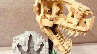 Tyrannosaurus rex skull ||Lego ||JurassicWorld