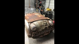 Triumph TR3 Original Condtion Ready for Restoration