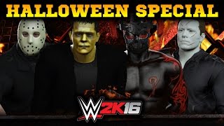 WWE 2K16 Horror Filled Hell in a Cell [Halloween Special]