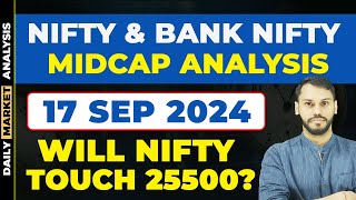 NIFTY PREDICTION FOR TOMORROW| 17 SEPT | BANK NIFTY PREDICTION| NIFTY LIVE TRADING| NIFTY TOMORROW