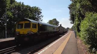 **MEGA 15 TONE** 66528 passes through Westerfield on 4L31: 01/08/2018