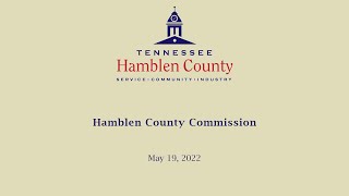 May 19, 2022 County Commission