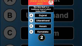 FOOD SCIENCE QUIZ #shorts #quiz #foodscience