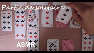 ASMR français - Jeu de solitaire