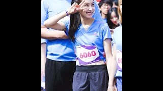 f(x) - Victoria and Luna work out @ adidas mirun events