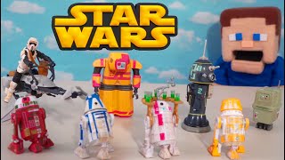 Star Wars Droid Depot Factory Galaxy's Edge Disneyworld 2024 Exclusive Figures