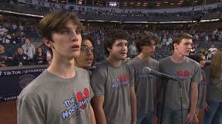 The Nocktaves at Yankee Stadium, 9-20-23