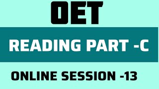 OET Reading part C | Online practice session | Does homeopathy Really works??🤔 #oet #oetreading