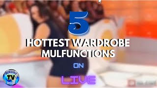 5 Hottest Wardrobe Malfunctions On LIVE TV | By Incredible World TV