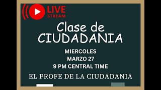 CLASE DE CIUDADANIA CON EL PROFE DE LA CIUDADANIA