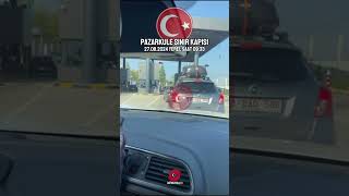 Vatan Yolu TV - 27.08.2024 Pazarkule  Sınır Kapısı #izin #izinyolu #silayolu #shorts