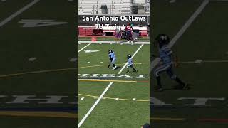 7U Football Bad QB snap return 50 plus💨🔥. No worries ” It will all work out”…