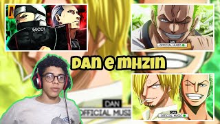 REAGINDO a Dan - Procurado (Zoro) | Dan - 7 Mares (feat. @MHRAP) | Hidan e Kakuzu MHRAP Ft. ÉoDan