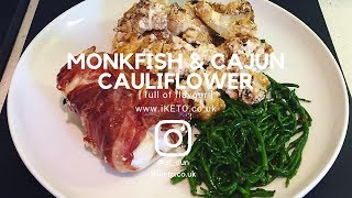 MONKFISH & CAJUN CAULIFLOWER