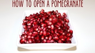 How To Open A Pomegranate | Katie's Kitchen