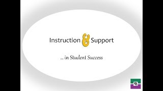 Instruction and Support: What Faculty Need to Know