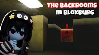 Building the BACKROOMS in Bloxburg!