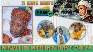 🛑5ème Jour Mawlid Medina Baye 2024 avec Cheikh Mouhamadoul Macky Ibrahima Niass