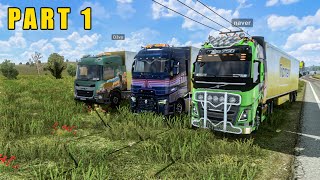 BEST CONVOY EXPERIENCE IN AFRICA IN EUROTRUCK SIMULATOR 2 PART 1