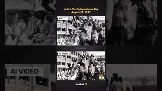 India's First independence day🇮🇳 August 15 , 1947 #15august #firstshortvideo #yt #status