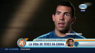 La vida de Tevez en China - Informe de la TV Española