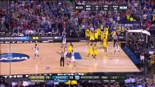 Trey Burke's 30-Footer Forced Overtime Against Kansas