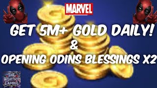 Marvel Future Fight|| Get 5M+ gold daily