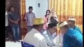 B4ku H4nt4m Saat Akad Nikah !