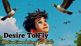 Desire to Fly | Motivational story for kid's | Learn English | listen stories with subtitles