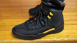 Jordan 12 Retro Black Taxi Sneaker Review + On Foot Look