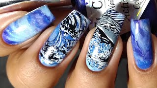 How To: Fluid Nailart | Beautybigbang Sea Nails