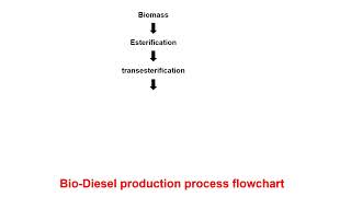 Bio diesel production process