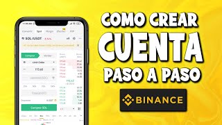 ✔️Cómo CREAR y VERIFICAR una CUENTA en BINANCE 2023⚡ - Desde El TELEFONO 📲