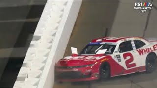 REPLAY OF FINAL LAP CRASH - 2023 CALL811.COM BEFORE YOU DIG 250. NASCAR XFINITY SERIES